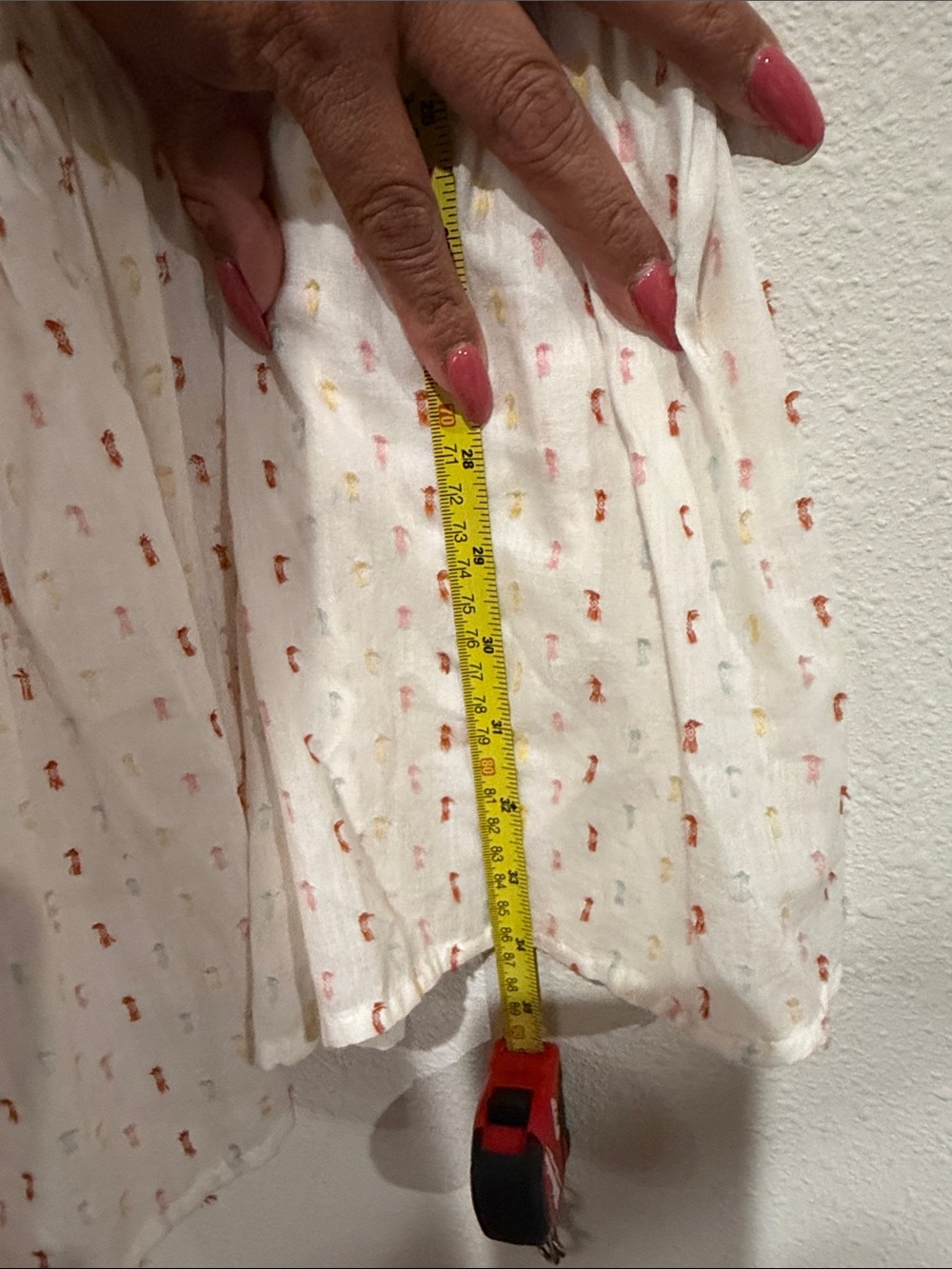 Madewell Cream Eyelet Strapless Midi Sundress - Picture 9 of 10